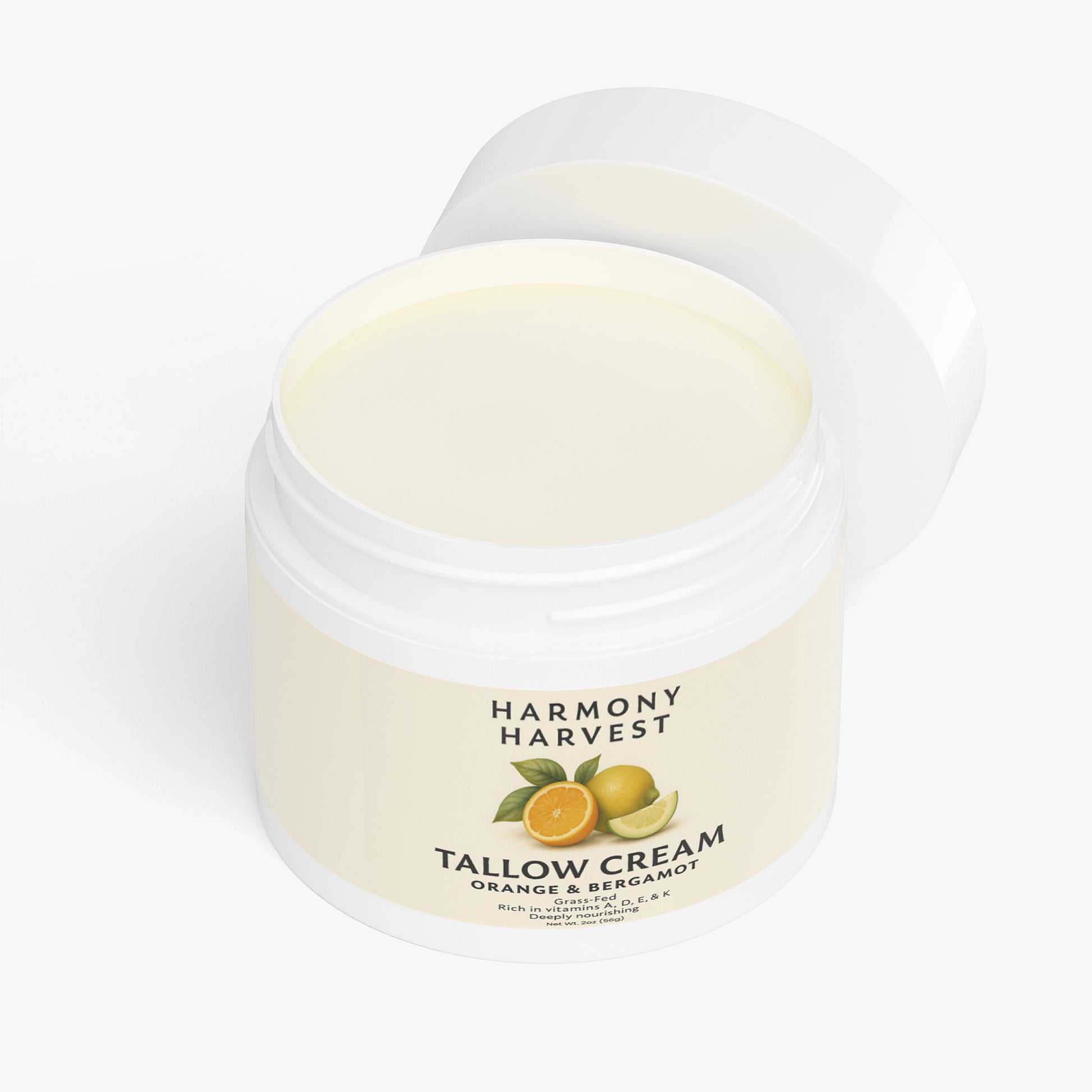 Tallow Cream Orange & Bergamot