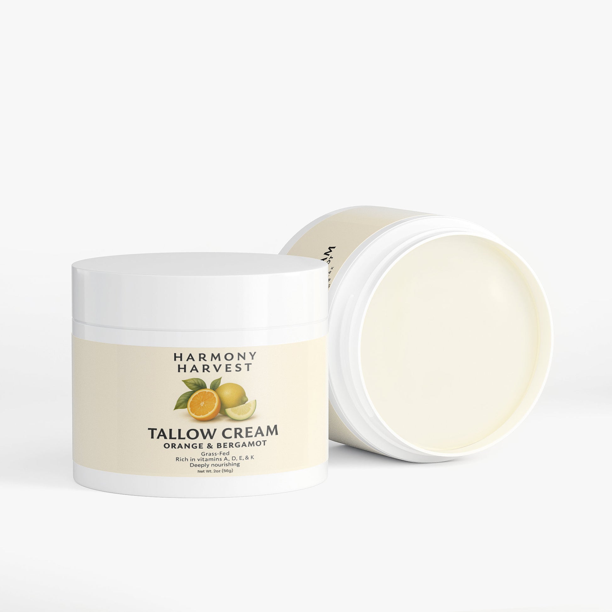 Tallow Cream Orange & Bergamot