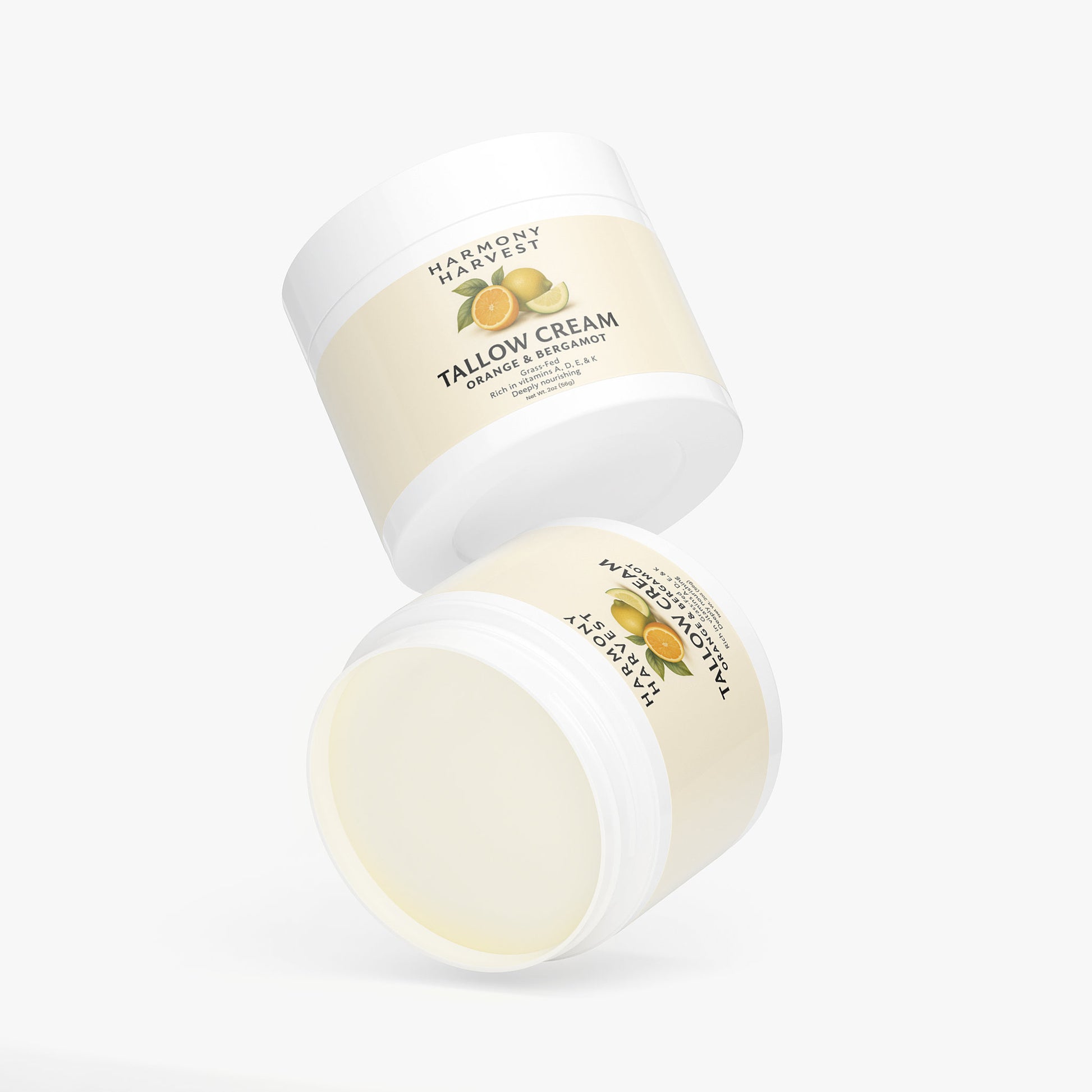 Tallow Cream Orange & Bergamot