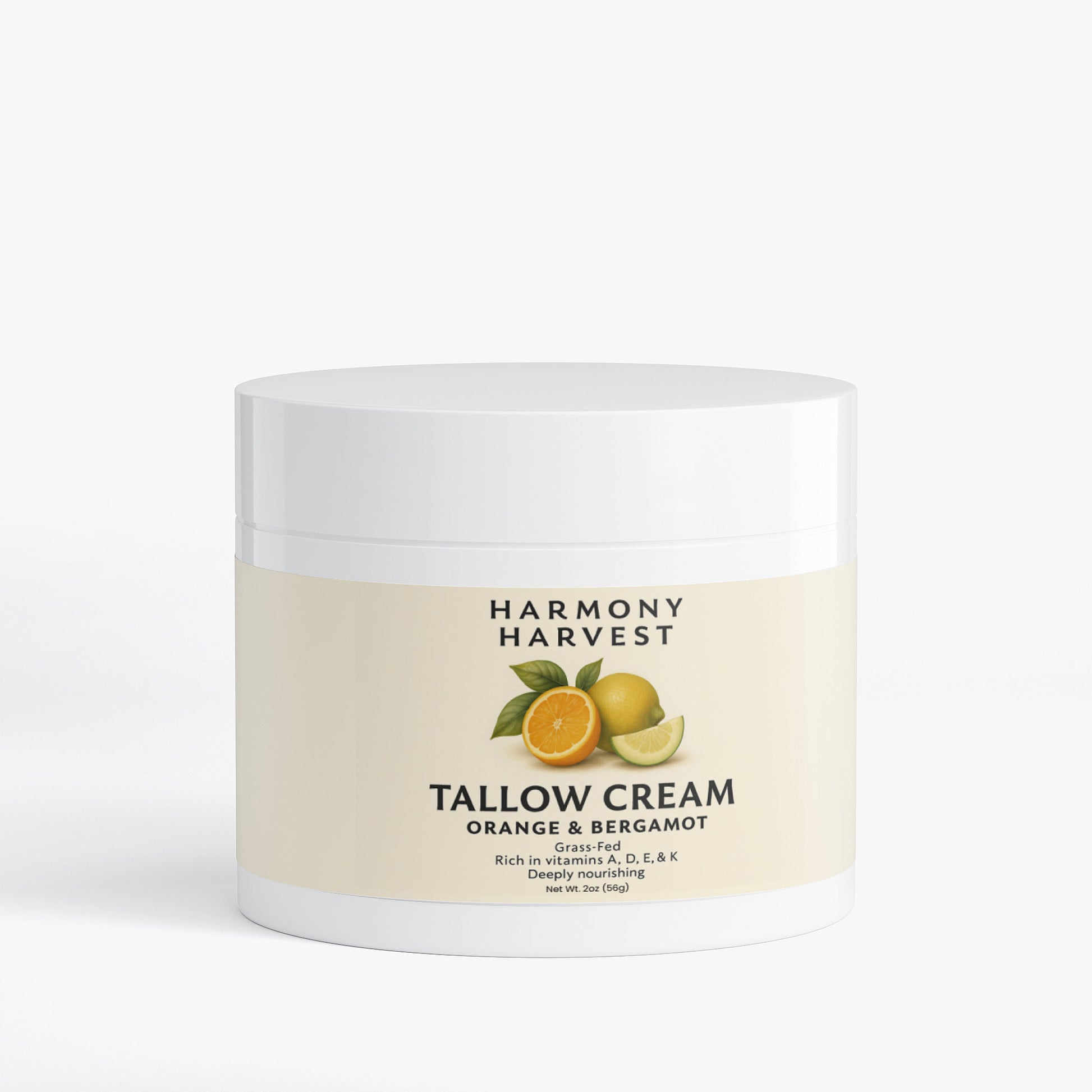 Tallow Cream Orange & Bergamot