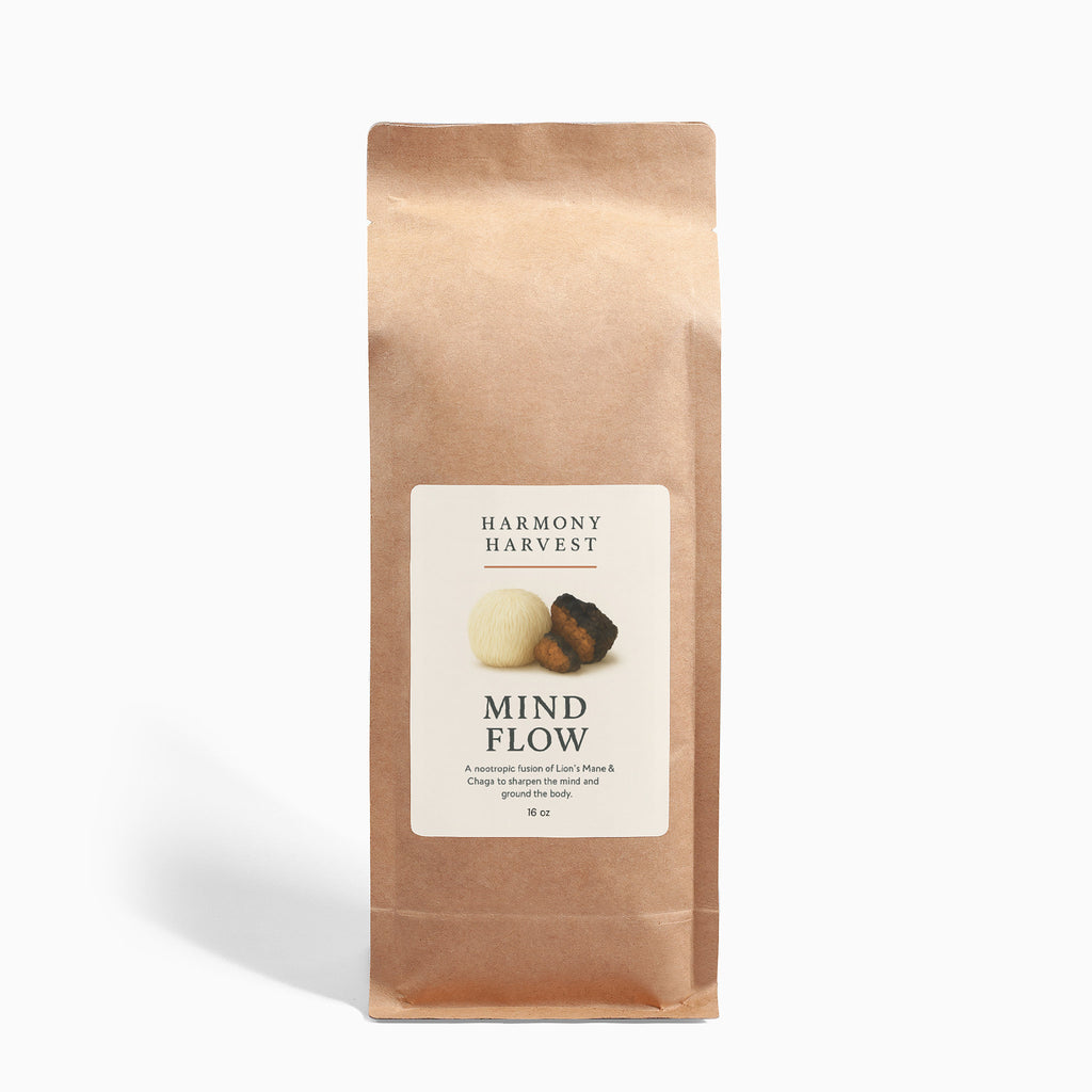 Mind Flow - Lion’s Mane & Chaga 16oz