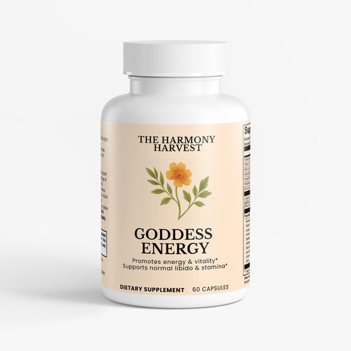 Goddess Energy: Daily Female Enhancement, Libido Support & Hormone Balance Capsules (60 Count)