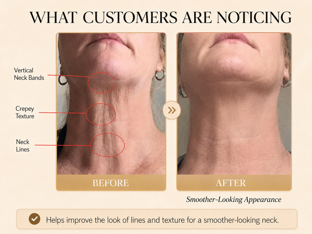 Neck Firming Cream Lift for Wrinkle Neck, Lines & Loose Skin