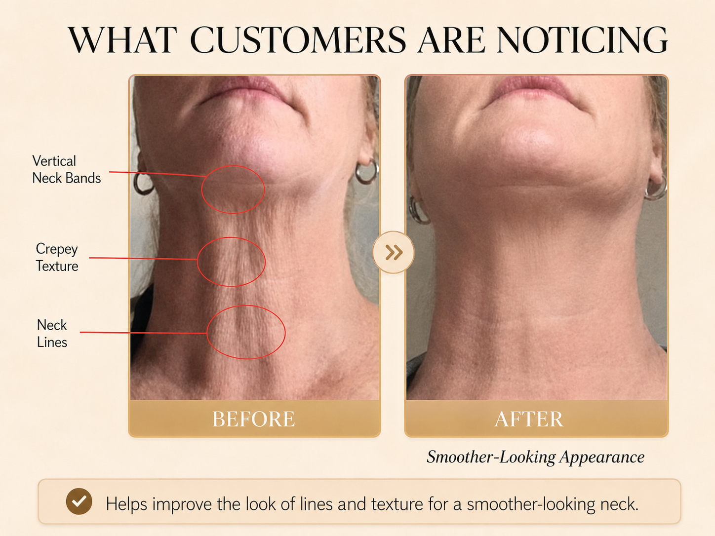 Neck Firming Cream Lift for Wrinkle Neck, Lines & Loose Skin