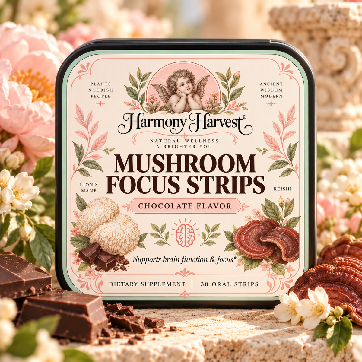 Mushroom Focus Strips